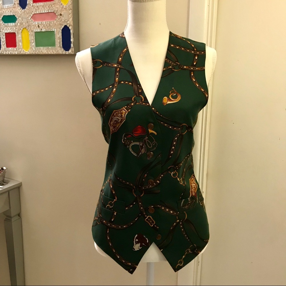 ✨NWOT British Khaki Equestrian Vest